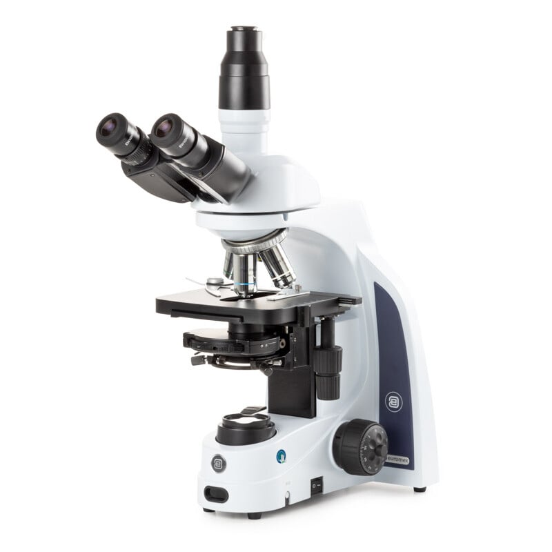 Euromex Microscoop iScope IS.1153-PLPH, HF, PH, trino, DIN, plan, 100x-1000x, LED, 3W