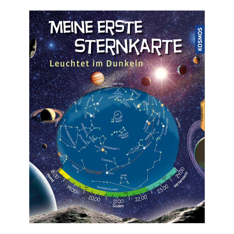 Kosmos Verlag Sterrenkaart Meine erste Sternkarte