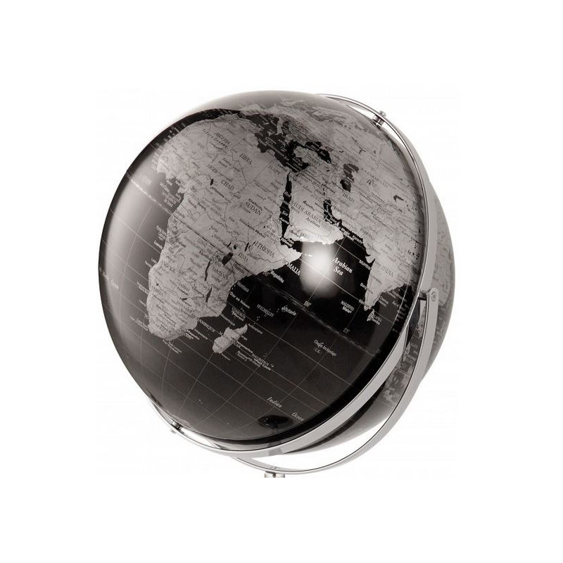 emform Staande globe Apollo 17 Black 43cm