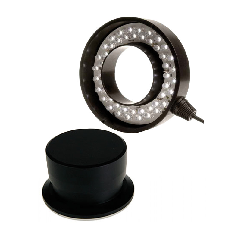 Euromex Ringlicht LE.1981, 48 LED's, segmentcontroller