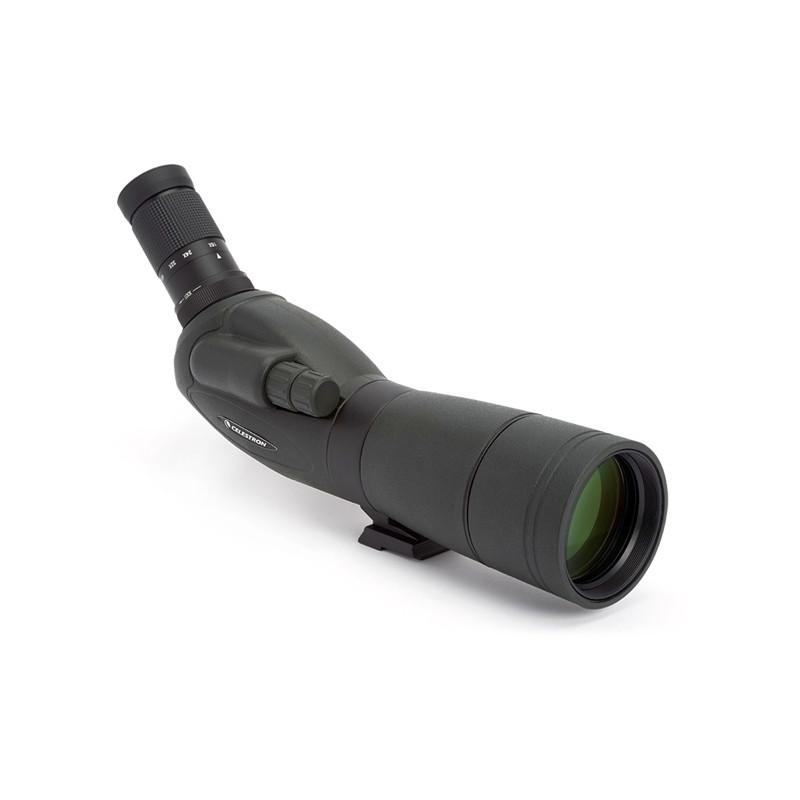 Celestron TrailSeeker gehoekte spotting scope, 16-48x65