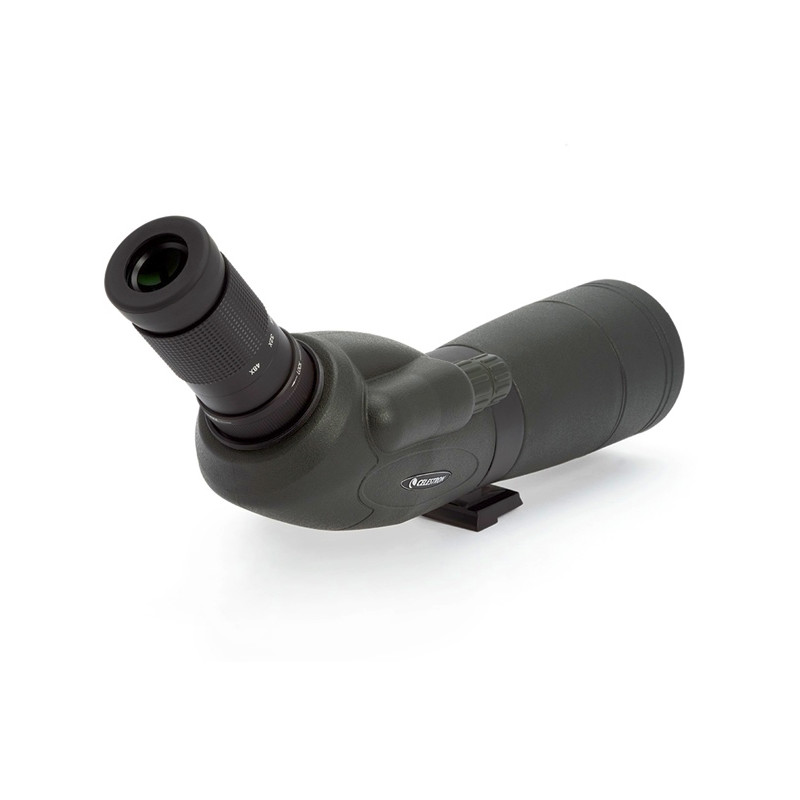 Celestron TrailSeeker gehoekte spotting scope, 16-48x65