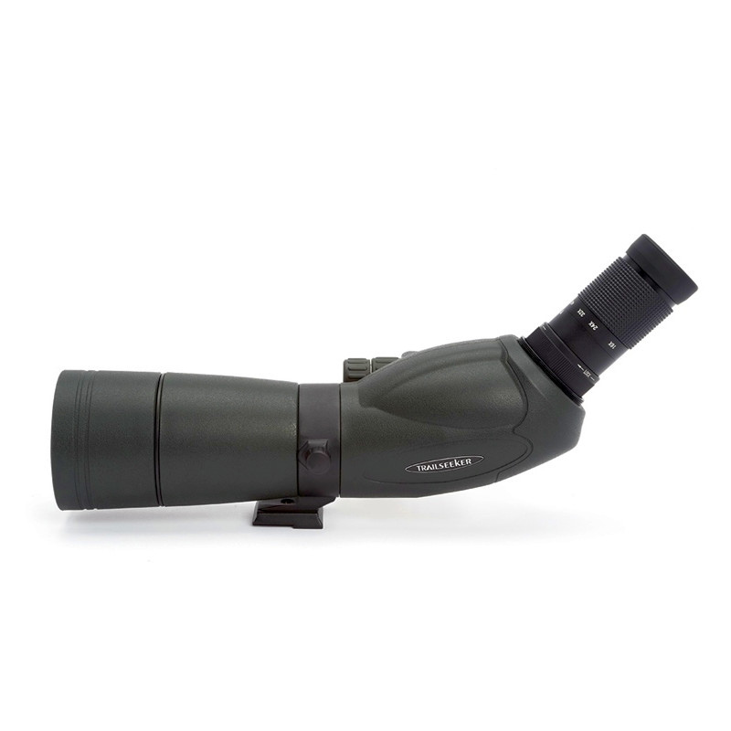 Celestron TrailSeeker gehoekte spotting scope, 16-48x65