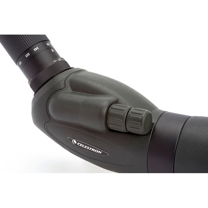 Celestron TrailSeeker gehoekte spotting scope, 16-48x65