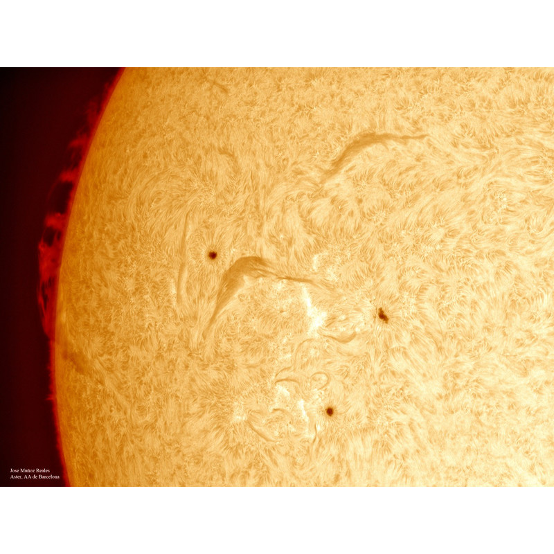 Explore Scientific Apochromatische refractor AP 102/712 ED CF Lunt LS100F H-alpha B1200 OTA