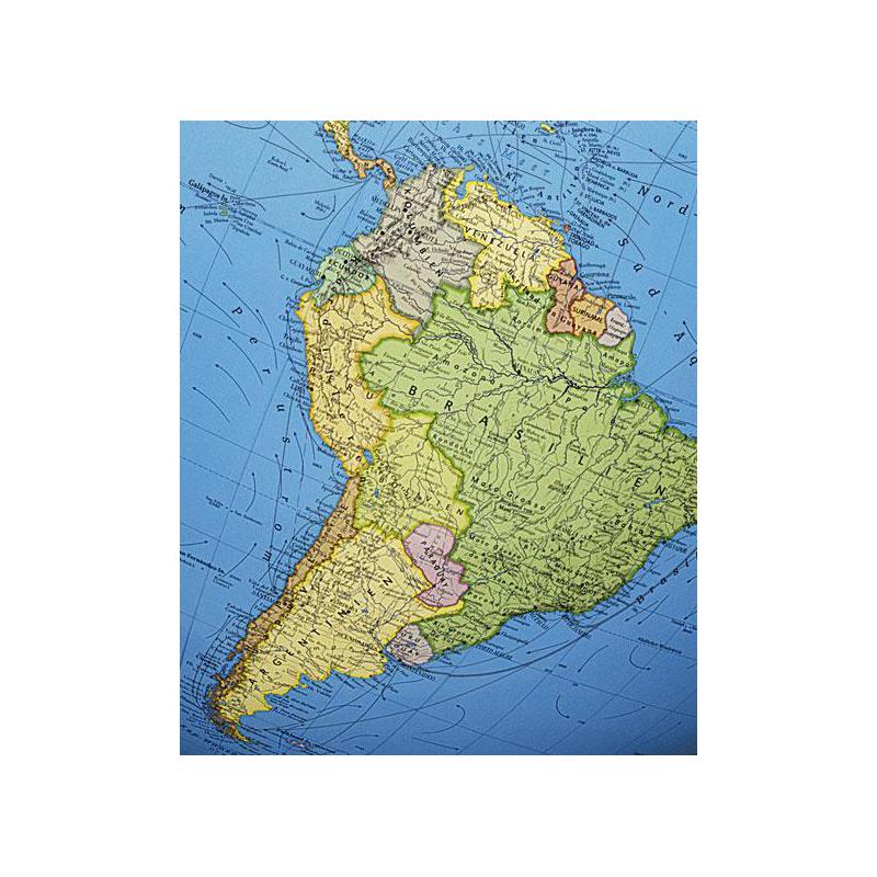 Columbus Staande globe Duo Messing 40cm (Frans)