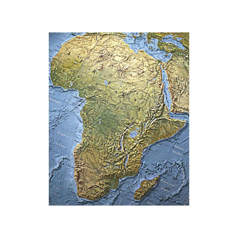 Columbus Staande globe Duorama Roestvrij staal 40cm (Frans)