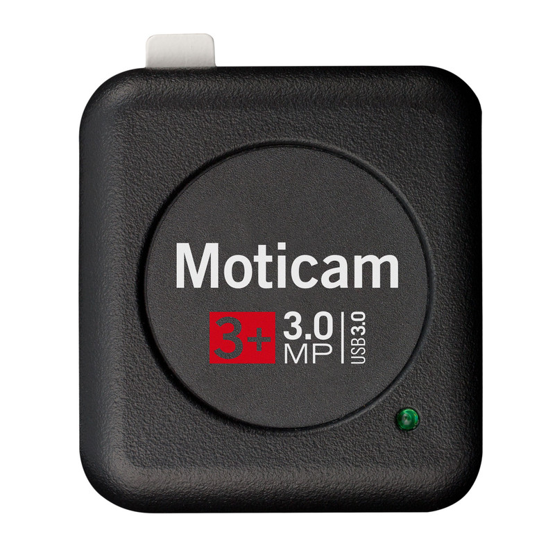 Motic Microscoop BA-310 trinoculair, camera Moti-cam 3+, camera-adapter, 0,5x, C-mount