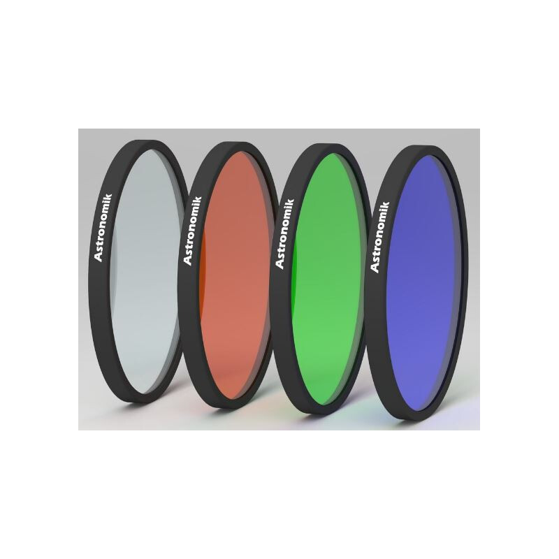 Astronomik L-RGB-filterset, type 2c, 50mm, gevat