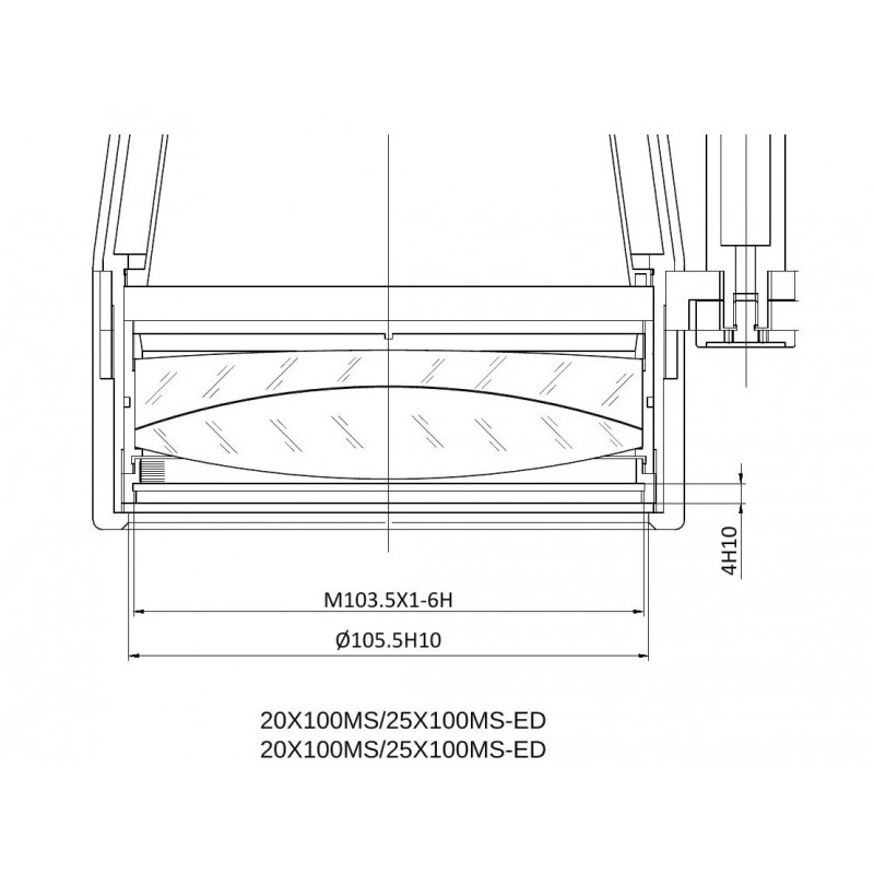 APM Verrekijkers MS 20x100