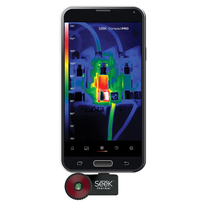 Seek Thermal Warmtebeeldcamera CompactPRO FASTFRAME Android