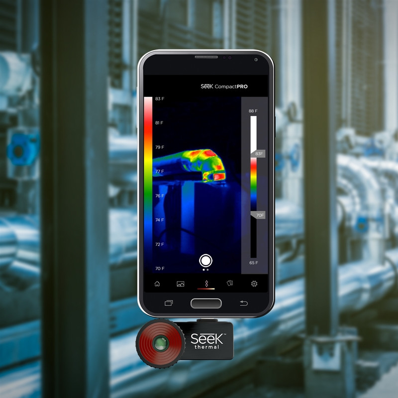 Seek Thermal Warmtebeeldcamera CompactPRO FASTFRAME Android