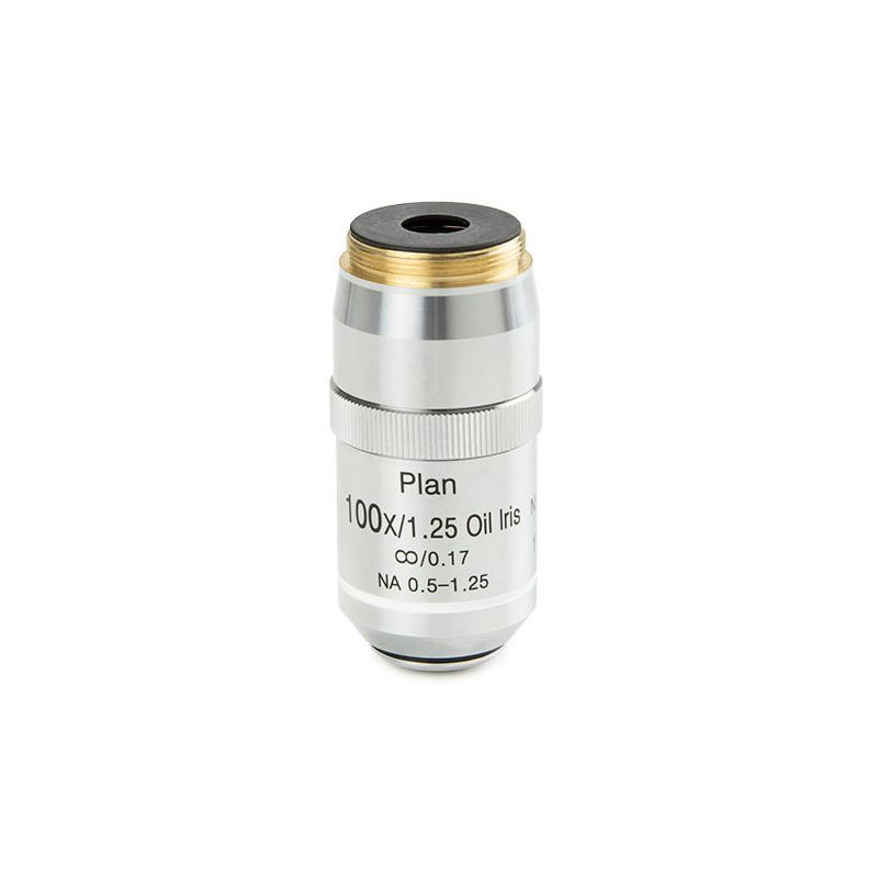 Euromex Objectief DX.7200-I, 100x/1,25 PLi S plan, infinity, oil, iris diaphragm w.d. 0,2 mm (Delphi-X)