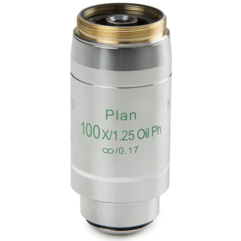 Euromex objectief DX.7700, 100x/1,25 PLPHi, plan, fase, oneindig, S olie (Delphi-X)