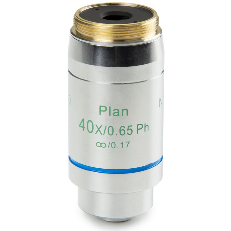 Euromex objectief DX.7740, 40x/0.65 PLPHi, plan, fase, oneindig, S (Delphi-X)
