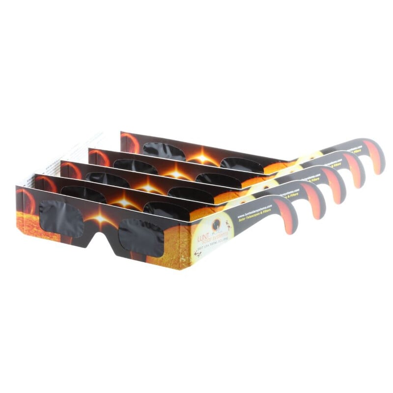 Lunt Solar Systems Zonsverduisteringsbril SunSafe eclipsbril, 5 Stuks