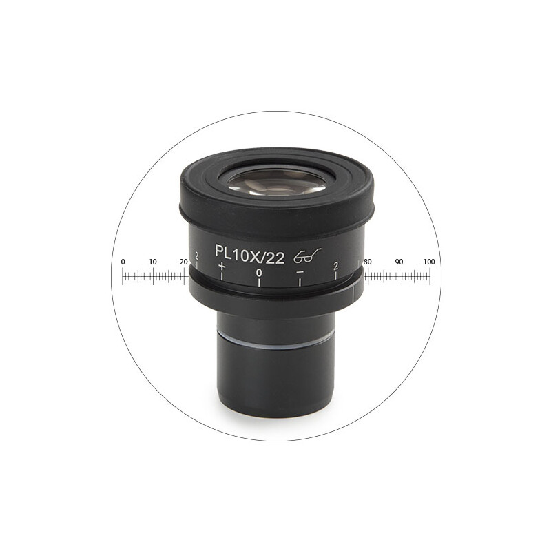 Euromex Oculair meten AE.3223, HWF 10 eyepiece micrometer reticule (Oxion)