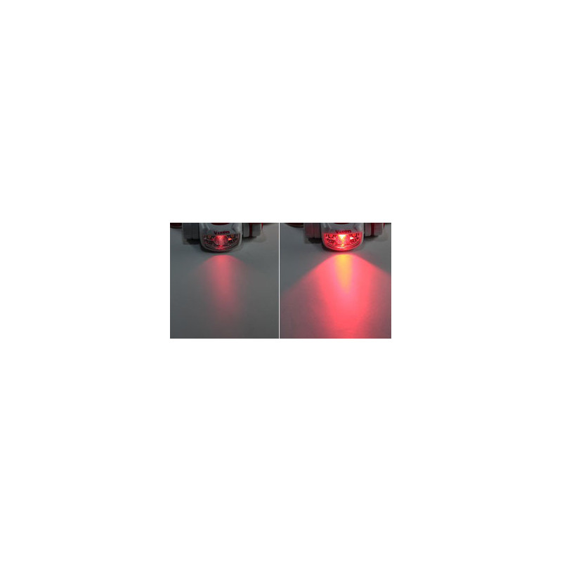 Vixen SG-L01 voorhoofdlamp, rood en wit licht