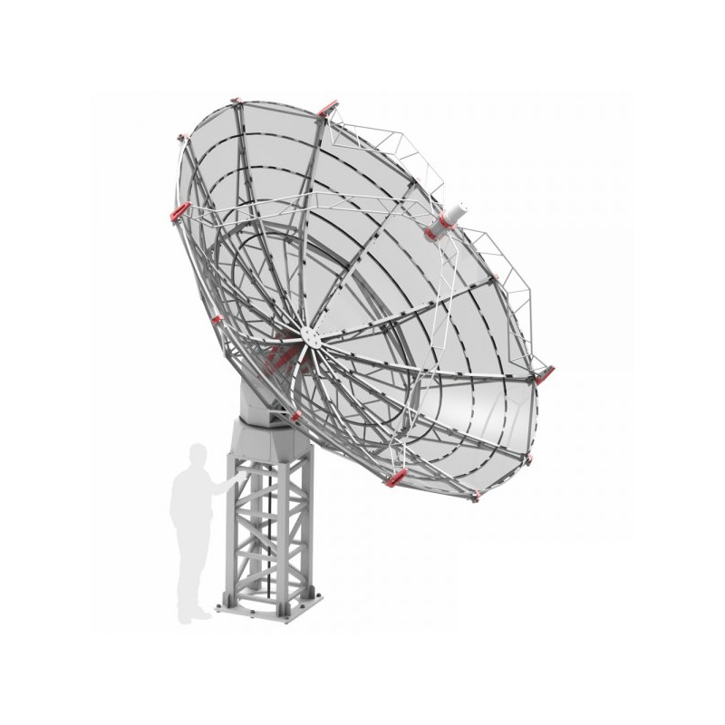 Radio2Space Spider 500A Advanced radiotelescoop met weervaste AZ-montering GoTo