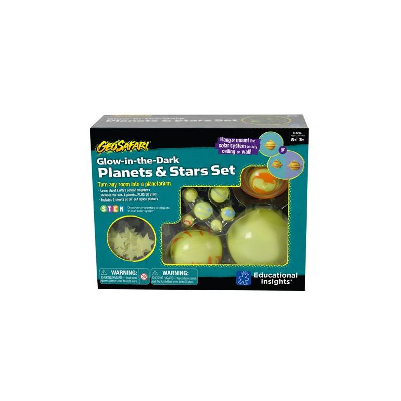 Learning Resources GeoSafari® glow-in-the-dark planeten en sterren