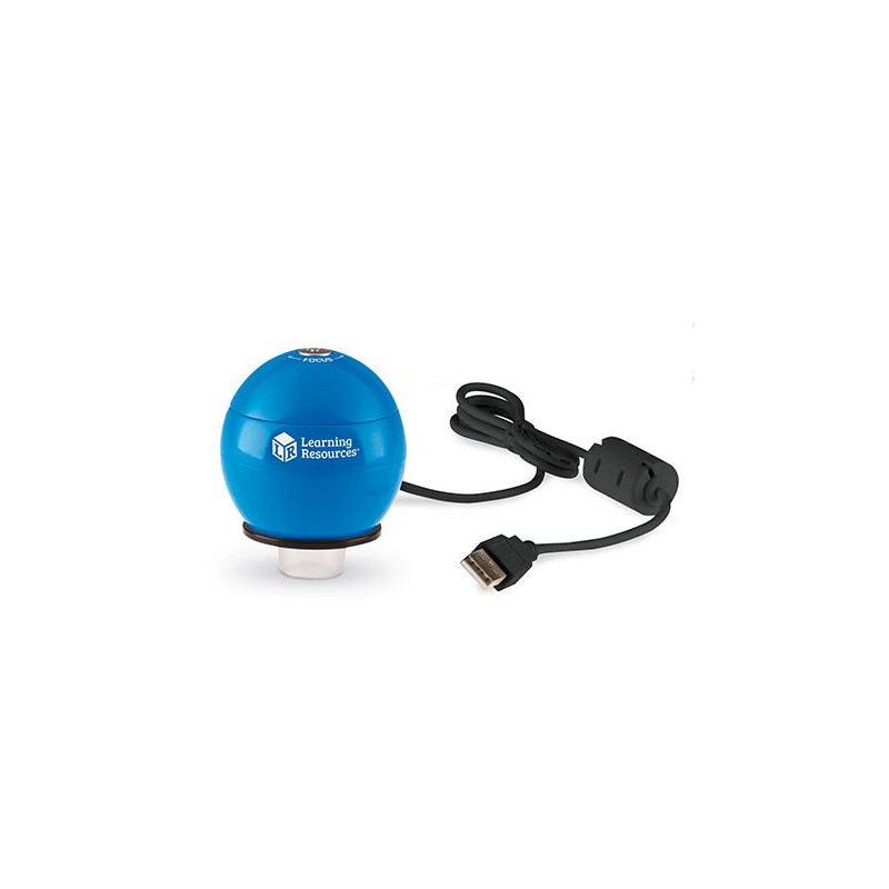 Learning Resources Zoomy 2.0 digitale handmicroscoop (blauw)