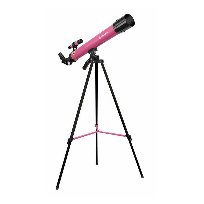 Bresser Junior Telescoop AC 50/600 AZ, roze