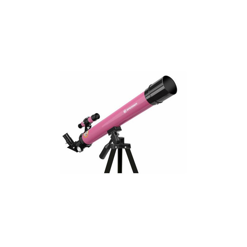 Bresser Junior Telescoop AC 50/600 AZ, roze