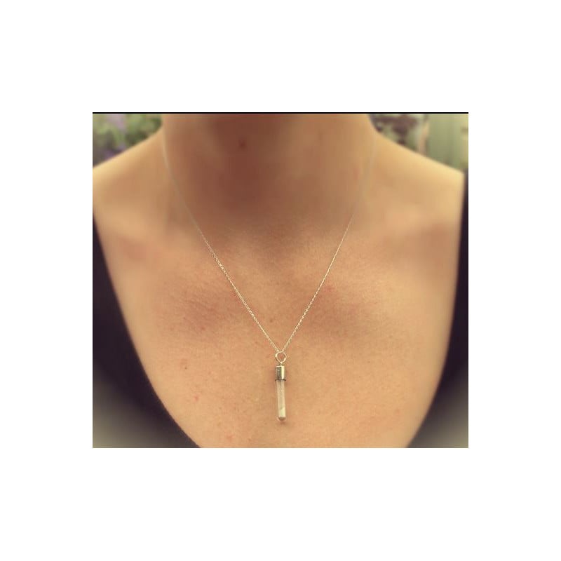 Jurassic Jewellery Meteoriet maanstofketting (buisje)