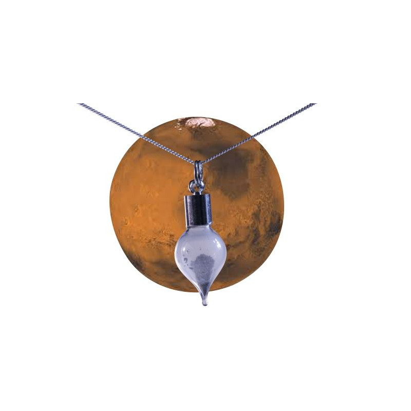 Jurassic Jewellery Meteoriet marsstofketting (druppelvormig)