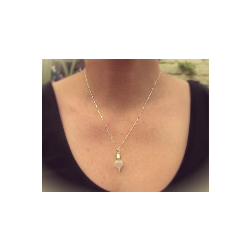 Jurassic Jewellery Meteoriet marsstofketting (druppelvormig)