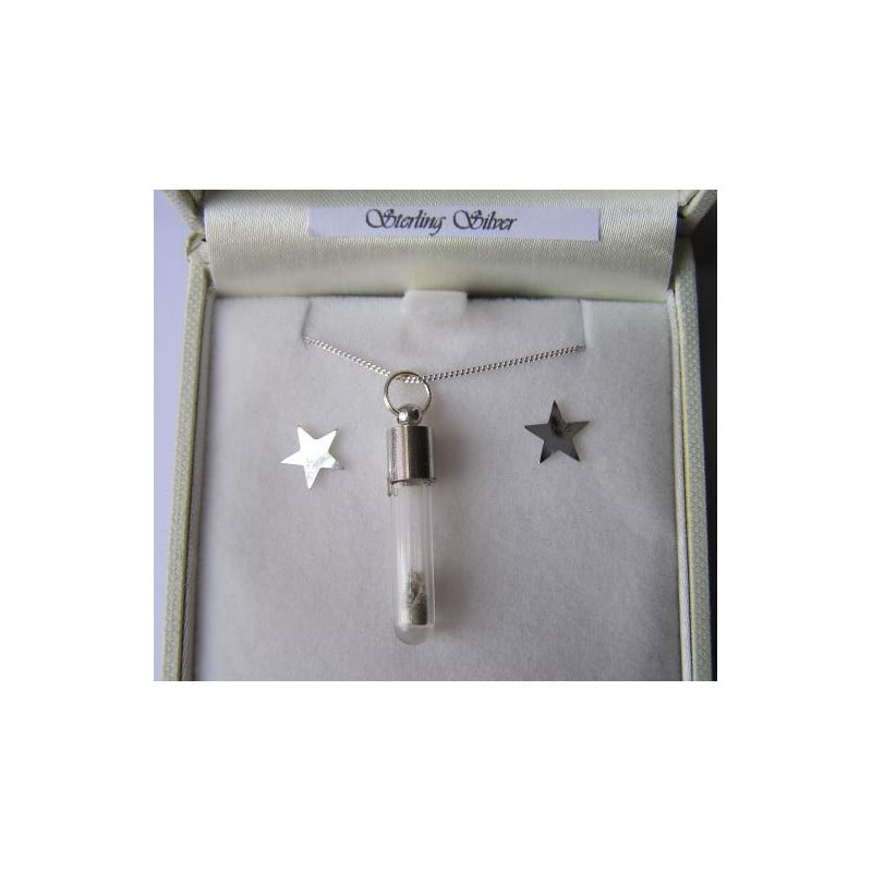 Jurassic Jewellery Meteoriet marsstofketting (buisje)