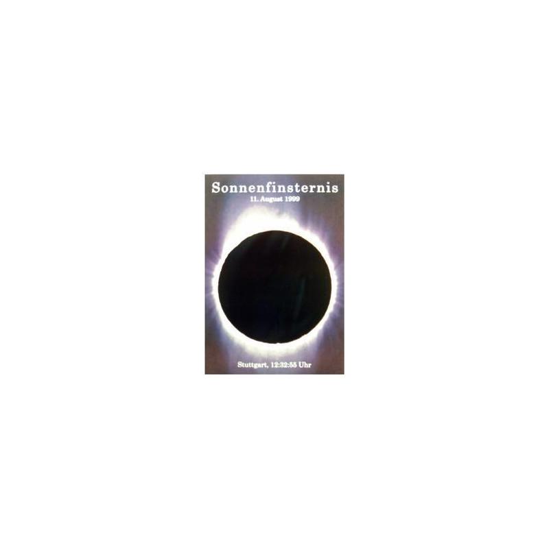 Poster Zonsverduistering Stuttgart 11 augustus 1999