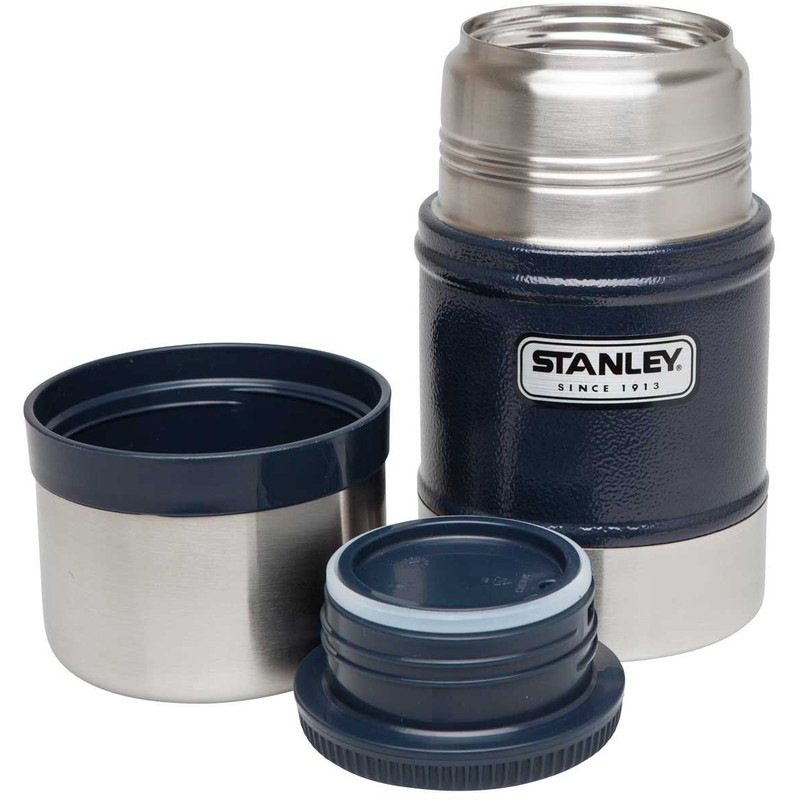 Stanley Classic thermos voedselcontainer, 0,5l, blauw/zilver