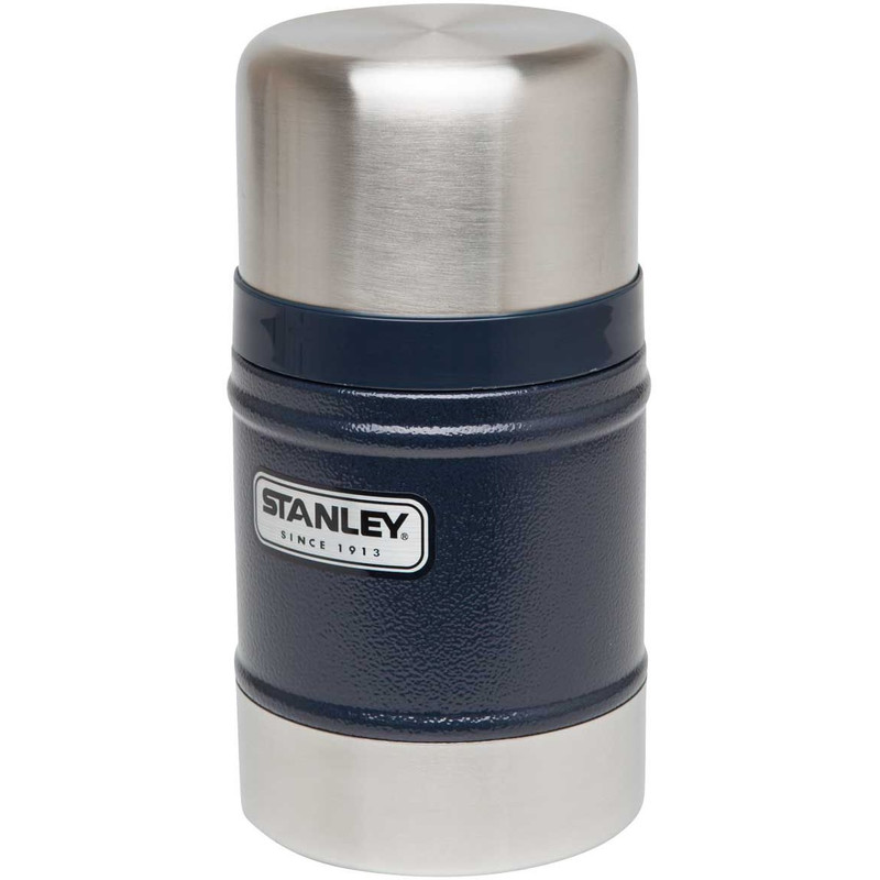 Stanley Classic thermos voedselcontainer, 0,5l, blauw/zilver