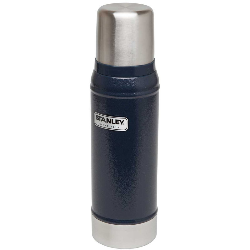 Stanley Classic thermoskan, 0,75l, blauw/zilver