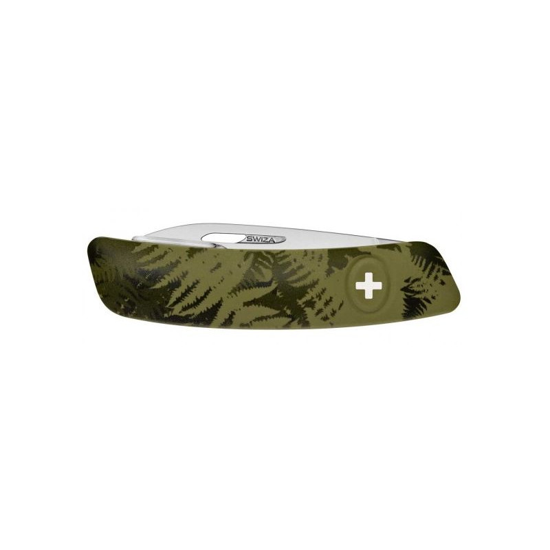 SWIZA Messen Zwitsers zakmes C01, SILVA Camo Farn kaki