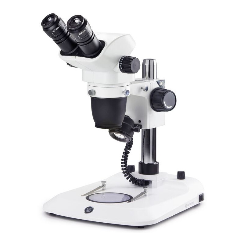 Euromex NexiusZoom EVO, NZ.1702-P, 6,5x tot 55x, zuil, LED 3 W, bino