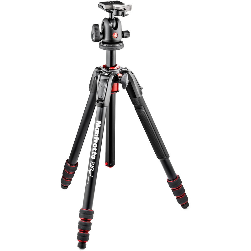 Manfrotto Aluminium statief MK190GOA4TB-BH, met balhoofd