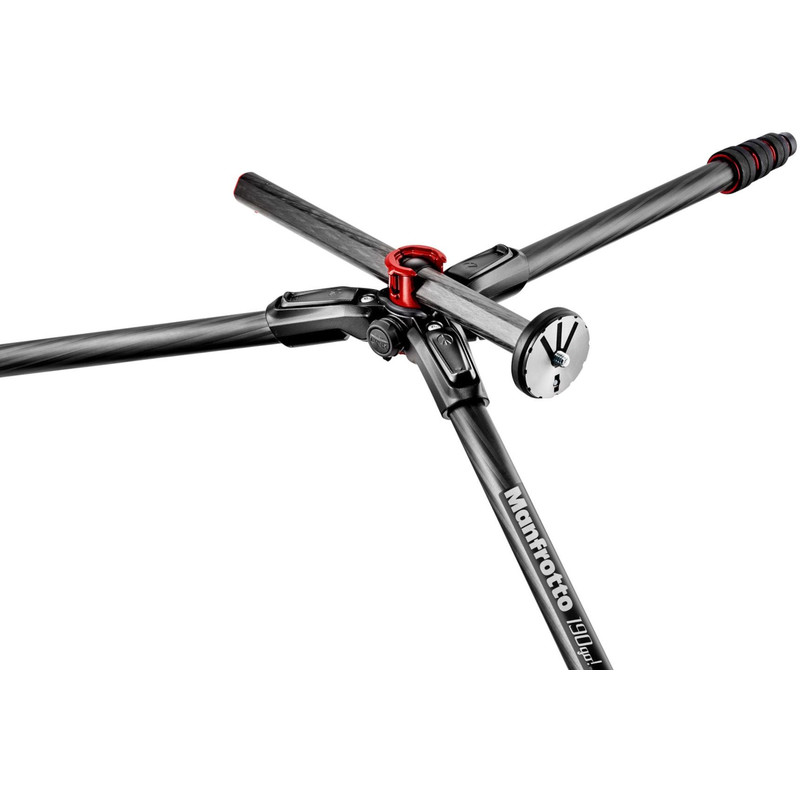 Manfrotto Carbon statief MK190GOC4TB-3W, met 3-weg-kop