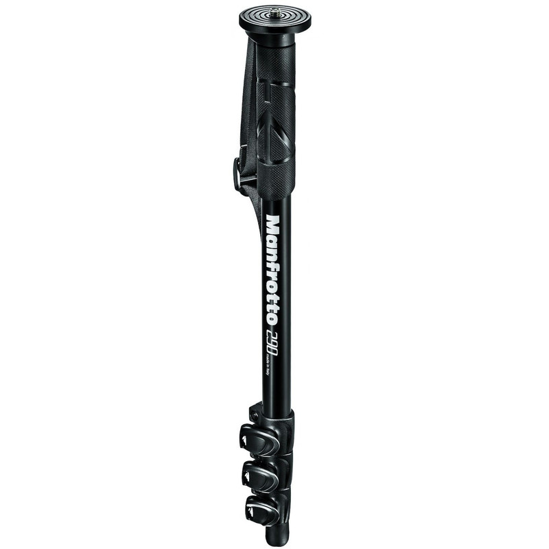 Manfrotto Aluminium monopod MM290A4, 4 segmenten