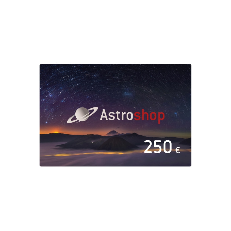 Astroshop cadeaubon, ter waarde van 250 euro