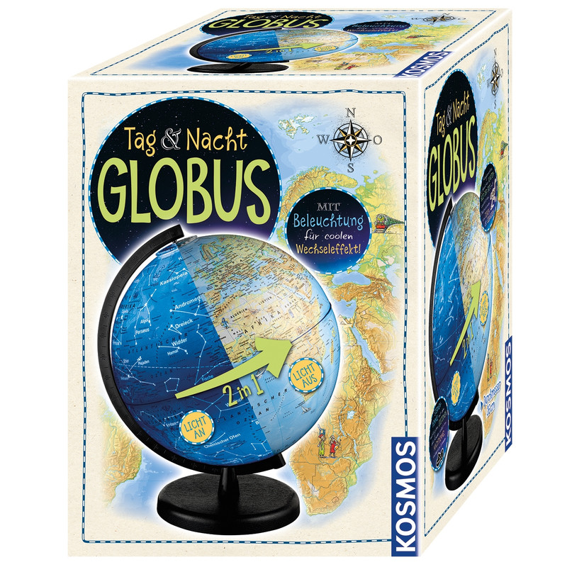 Kosmos Verlag Kinderglobe Tag und Nacht Globus 26cm