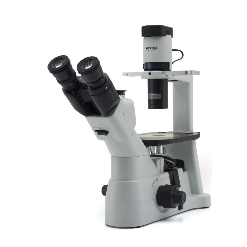 Optika Omgekeerde microscoop Mikroskop IM-3, trino, invers, phase, IOS LWD W-PLAN, 100x-400x, EU