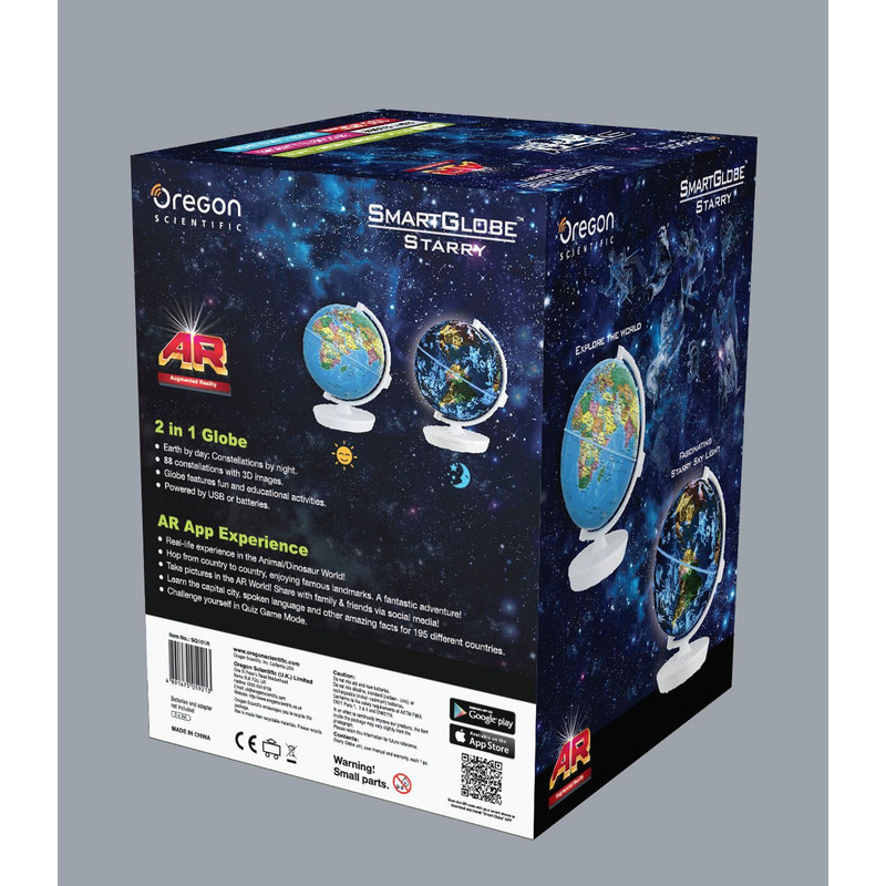 Oregon Scientific Kinderglobe Starry Globe Day&Night Augmented Reality 23cm