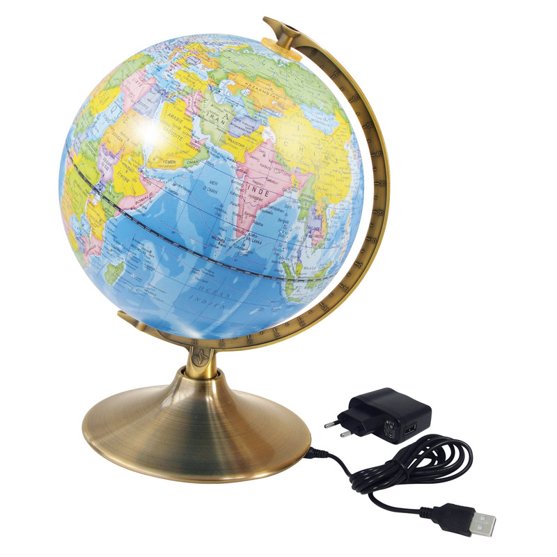 Buki Kinderglobe Jour et Nuit français 21cm