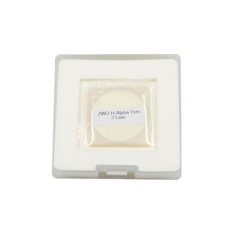 ZWO Filters Filter H-alpha 7nm 31mm zonder cel