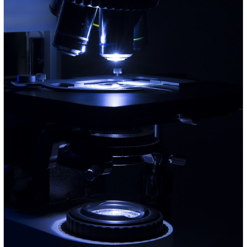 Optika Microscoop B-1000, model 1, helderveld (zonder objectieven), trino
