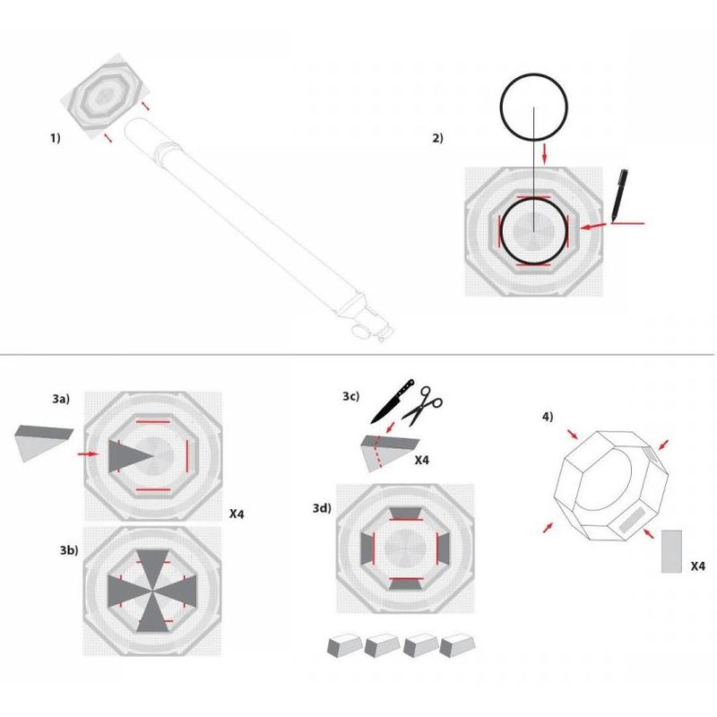 Explore Scientific Zonnefilters Sun Catcher zonnefilter voor 110-130mm telescopen