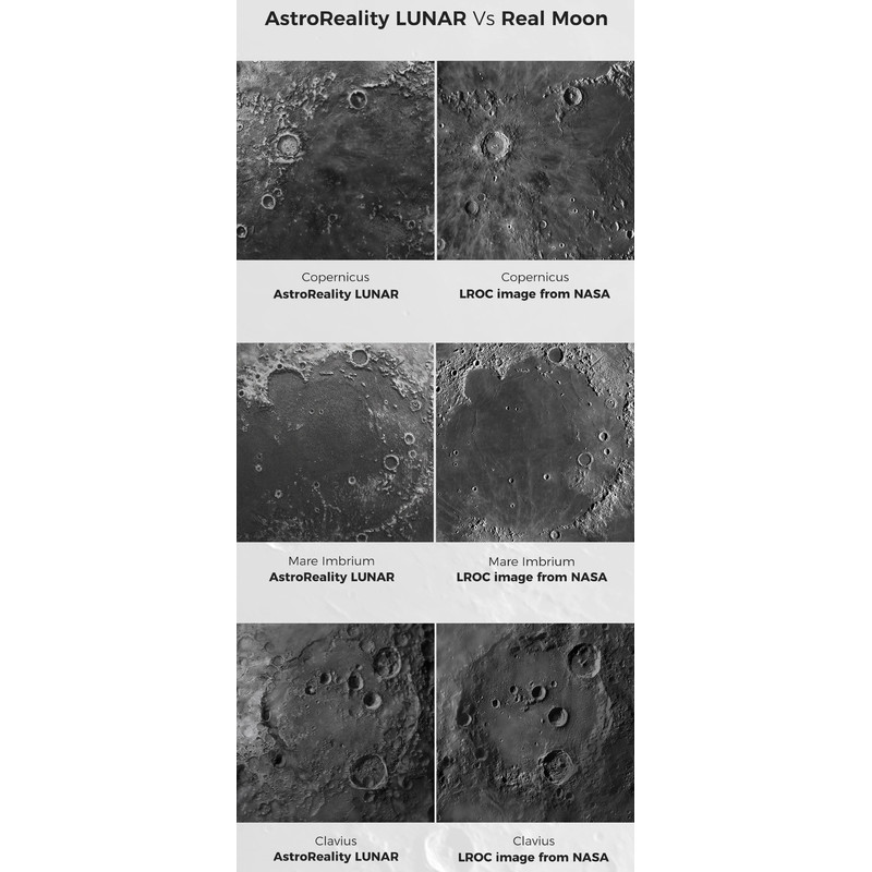 AstroReality Reliefglobe LUNAR Pro