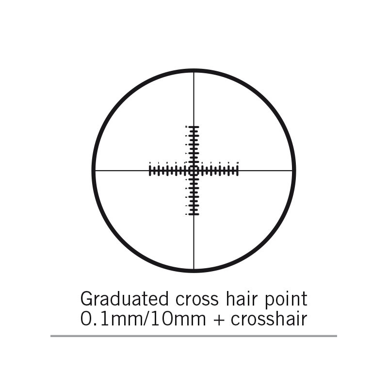 Motic Dubbele etreepplaat, 100/10mm, dradenkruis, Ø: 25mm (SMZ-161)